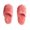 Red, variant on Slides for Women Fuzzy Slippers On Slippers With Scuff Sole For Indoor And Outdoor Home Comfort Machine Washable Soft