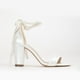 thumbnail image 1 of Melissa - Sandalias de novia color marfil con perlas crema 25 CM, 1 of 5