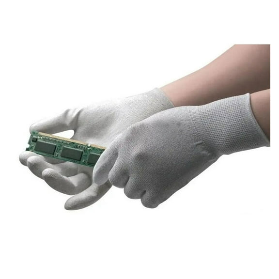 Anti Static Glove PC Computer ESD Safe Universal Electronic Anti Skid Finger Protection Glove AntiStatic Work Glove ,Easy Wear