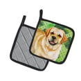thumbnail image 2 of Caroline's Treasures Golden Retriever St Patrick's Pair of Pot Holders, 2 of 2