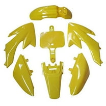 Lumix GC Yellow Fairing Body Plastic Kit For 50cc Honda CRF50 XR50 Dirt Pit Bikes