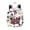 B, variant on Mini Backpack for Women, Butterfly Letter Print Small Backpack with Adjustable Strap, Colorful Star Puffy Sling Bag, 26 Letters Available for Travel Daily Streetwear