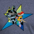 thumbnail image 3 of CafePress - G.I. Joe Snake Eyes And Scarl Men's Deluxe T Shirt - Mens Tri-blend T-Shirt, 3 of 4