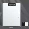 thumbnail image 4 of YAOMOBB File Clamp Binder Waterproof A4 Clipboard File Cover with Storage Foldable Organizer Case for Documents, 4 of 6