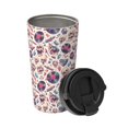 thumbnail image 2 of Honeii rock Skull record Retro Print Travel Coffee Mug Insulated Coffee Cup with Leakproof Lid, Coffee Tumbler, Reusable Coffee Cups with Seal Lid, 2 of 8