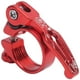 thumbnail image 1 of Abrazadera de sillín de bicicleta de liberación rápida de aleación de aluminio para bicicletas de montaña y carretera, 31,8 mm, color rojo, 1 of 8
