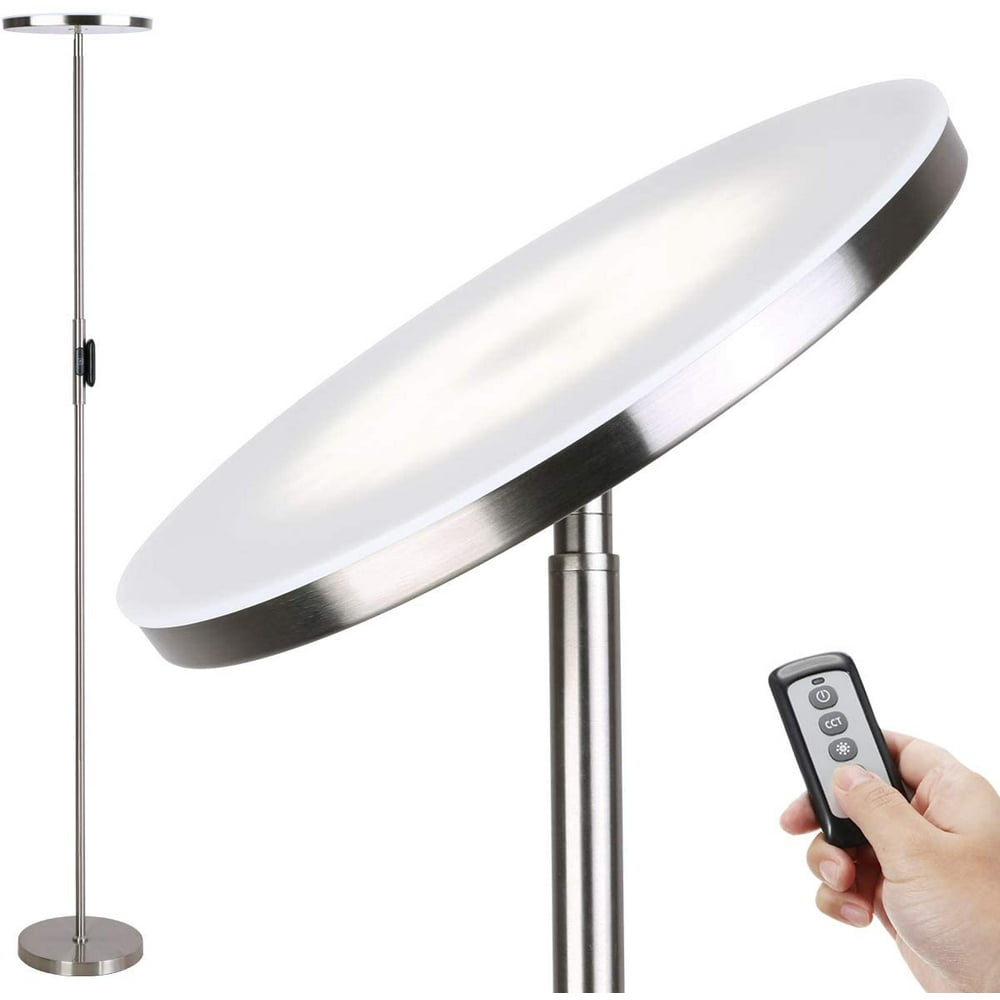 JOOFO Floor Lamp,30W/2400LM Sky LED Modern Torchiere 3 Color