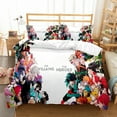 thumbnail image 1 of Hero Academy Quilt Cover Suit, Bedding Suit, Three-piece Set, Microfiber, Bedroom Decoration-SinKeeU, 1 of 3