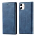 thumbnail image 2 of Compatible with iPhone 11 Wallet Case, PU Leather Flip Folio Case with Card Holders RFID Blocking Kickstand [Shockproof TPU Inner Shell] Phone Cover For iPhone 11, blue, 2 of 11