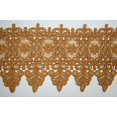 thumbnail image 2 of 10 Couleurs de Dentelle Florale Brodée en Guipure (Or), 2 of 3
