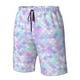 thumbnail image 4 of Balery Rainbow Scales Traje de Baño Estilo Hawaiano para Hombre, Shorts de Secado Rápido con Bolsillos-X-Large, 4 of 6