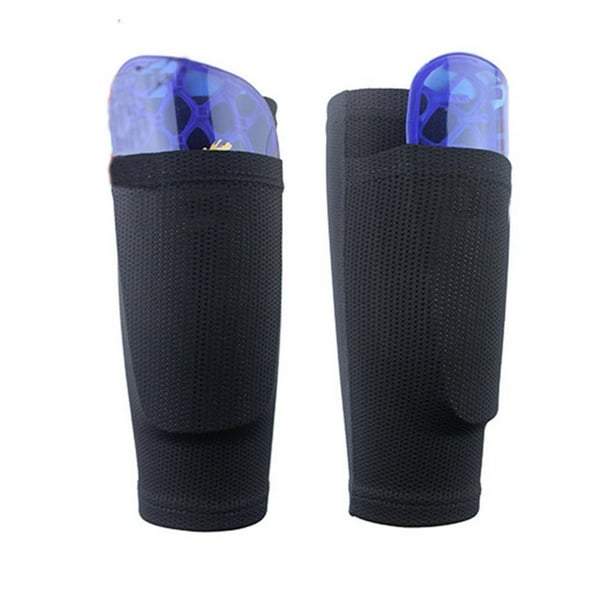 Calcetín de espinilleras de fútbol, soporte de rendimiento de piernas, mangas de compresión de fútbol con bolsillo para sujetar espinilleras, calcetines transpirables de espinilleras de fútbol para jó Namotu CZYD-ST79-2