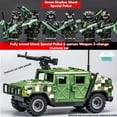 thumbnail image 3 of NWJ Building Block Toys - Ghost Special Police Military Figures with Plane and Car, Special Forces Assembly Minifigures, Perfect Gift for Boys and Children, 3 of 5