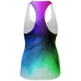 thumbnail image 2 of Black Light Raver Rainbow All Over Womens Work Out Tank Top Multi SM, 2 of 2