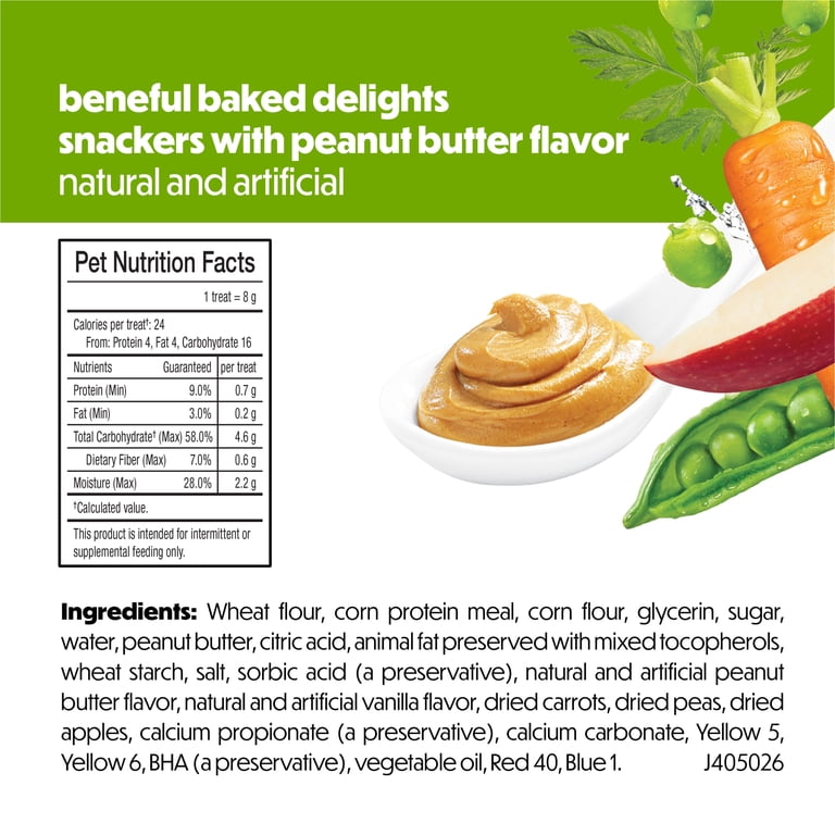 Beneful Baked Delights Snackers With Peanut Butter, 22 oz photo 6