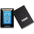 thumbnail image 7 of Zippo 46424 Fancy Flame Design High Polish Blue Pocket Lighter, 7 of 7