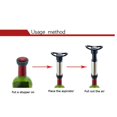 thumbnail image 3 of Braveheart TPESiliconeVacuumPumpWineSaverBottleSealersDrinkPreserverStopper1Pump+2HatCapsSetBarTools, 3 of 8