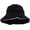 Style1 Black, variant on CoCopeaunt Denim Bucket Hat Frayed Edge Fisherman Hat for Women Men Summer Casual Jean Fisherman Cap Outdoor Beach Sun Hats