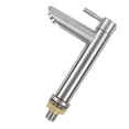 thumbnail image 2 of LEFU Stainless Steel Single Cold Sink Faucet - Modern Bathroom Counter Basin Tap for Kitchen, Hotel - Sleek Design, Easy Clean, Quiet Water Flow - Silver, 2 of 10