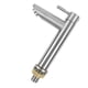 thumbnail image 2 of Stainless Steel Bathroom Basin Faucet Single Cold Mixer Water Tap Deck Mounted Brushed Silver Sink Faucet Kitchen Tap, 2 of 10