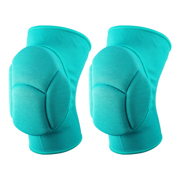 Rodilleras protectoras deportivas Unique Bargains transpirables flexibles poliéster verde talla L