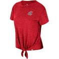 thumbnail image 2 of Women's Colosseum Crimson Washington State Cougars Finalists Tie-Front T-Shirt, 2 of 3