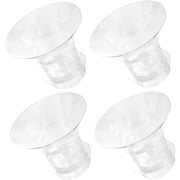 4pcs Flange Inserts 15mm Compatible with Momcozy S12 Pro/S9 Pro/S9/S12 Wearable Breast Pump Medela,Spectra 15mm Shields/Flanges