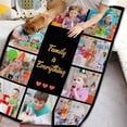 thumbnail image 6 of Personalized Blankets and Throws Photo Blanket Customized Using My Own Photos Customized Blanket Collage Blanket Customized, 6 of 6