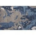 thumbnail image 4 of Rizzy Home Mod Blue Abstract Shag Area Rug - 18" x 18", 4 of 5