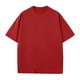 thumbnail image 3 of Playeras Elvqul Caballero Mayor Algodón Manga Corta Vino sin Estampado Cuello Redondo, 3 of 3