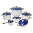 thumbnail image 1 of Batería de Cocina Siberia 12 Pzas Acero Inox Inducción Aquila Siberia, 1 of 2