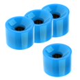thumbnail image 1 of S SERENABLE 4 Pcs 70 x 51mm Planche à Roulettes Roue en PU Robuste Longboard Mini Cruiser Accessoire Bleu, 1 of 7