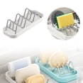 thumbnail image 1 of Soap Storage Rack For Bathroom Counter Draining Organizer Shelf No Drill Home Storage Solution, 1 of 5