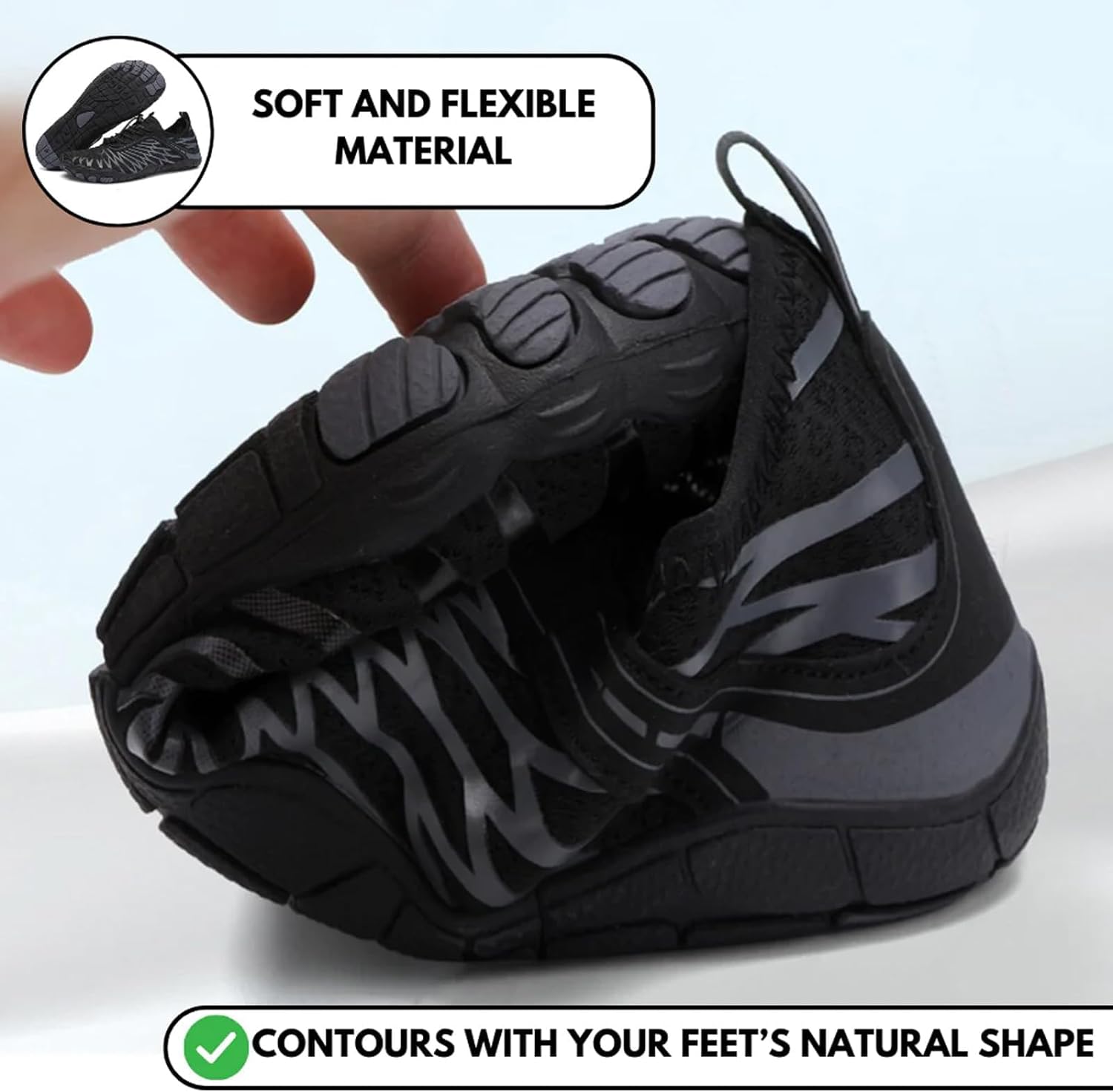 Men's breathable non-slip wading shoes women's fishing beach swimming shoes quick-drying hiking shoes