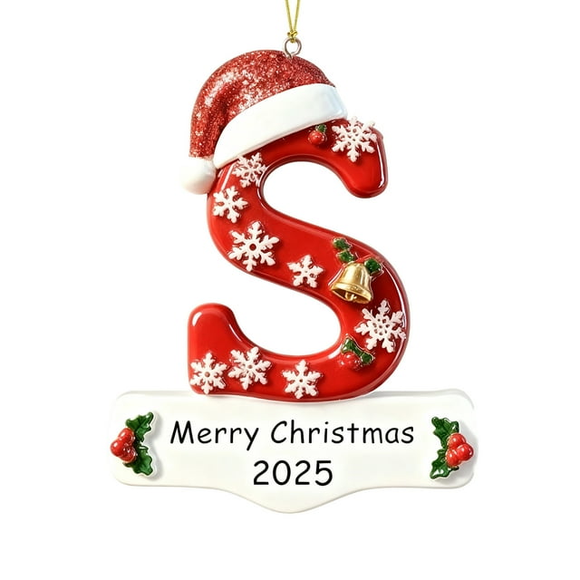 Christmas Tree Decorations 26 Letters Christmas Tree Decoration Pendant Christmas Tree Ornaments Diy Christmas Ornaments Christmas Decoration Xmas Tree Hanging Decor Christmas Tree Lights