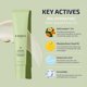 thumbnail image 3 of Nasola Jabón de ácido kójico de cúrcuma y limón, limpiador natural suave para rostro y piel con vitamina C, manteca de karité, colágeno, niacinamida, ácido hialurónico y aloe vera, 11,83 onzas líquida, 3 of 5
