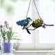 thumbnail image 3 of Colgante de 4 Pájaros, Diseño Colorido de Hierro Pintado a Mano, Decoración Alegre para Ventanas, Ilumina Cualquier Espacio, con Ventosa, Arte Único Hecho a Mano, Gran Regalo para Seres Queridos, 1 A, 3 of 4