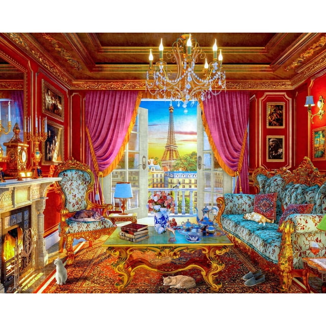 Rompecabezas CEACO Lujo Parisino 1000 piezas 67 x 48 cm