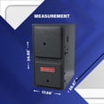 thumbnail image 2 of Goodman 97% 80000 BTU Two Stage Gas Furnace with LP Kits - 17.5" Width Downflow/Horizontal | 1200 CFM, R32, Variable Speed, HVAC Gas Heater, 2 of 8