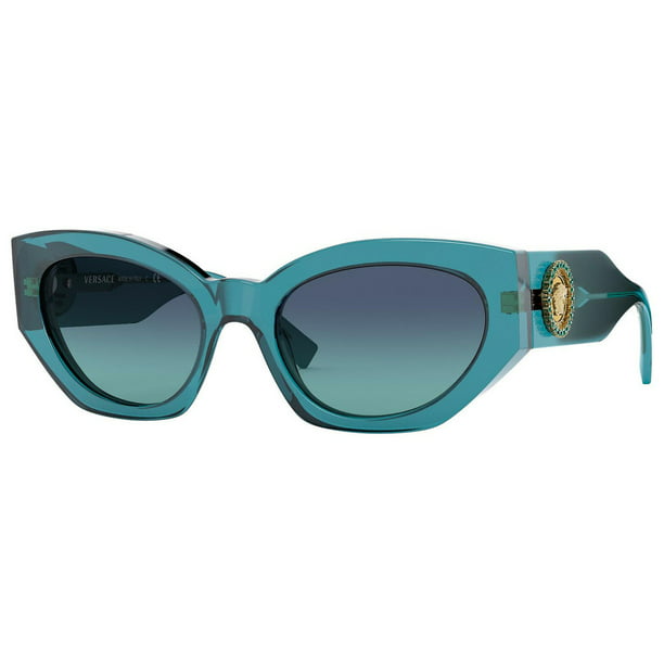 Versace - Versace VE4376B 5316/4S 54mm Sunglasses Turquoise / Azure