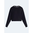 thumbnail image 5 of Scoop Women's and Women's Plus Scubaknit Embellished Sweatshirt, Sizes XS-4X, 5 of 5