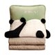 thumbnail image 1 of Regalos de panda para niños y niñas, manta de panda súper suave, almohada decorativa, 1 of 5