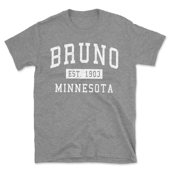 Bruno Minnesota Classic Established Men's Cotton T-Shirt