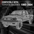 thumbnail image 4 of Juego de manijas de puerta exterior de metal mejorado para Toyota Tacoma 95-04, 4 of 5
