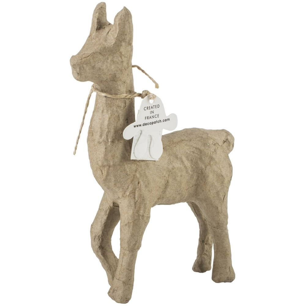 PaperMache Figurine 4.5"Llama