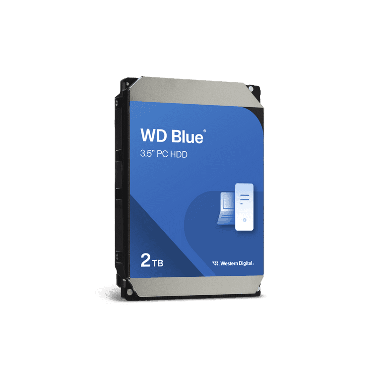 WD Blue 2TB HDD Internal Computer Storage - 7200 RPM SATA WD Blue 2TB HDD Internal Computer Storage - 7200 RPM SATA