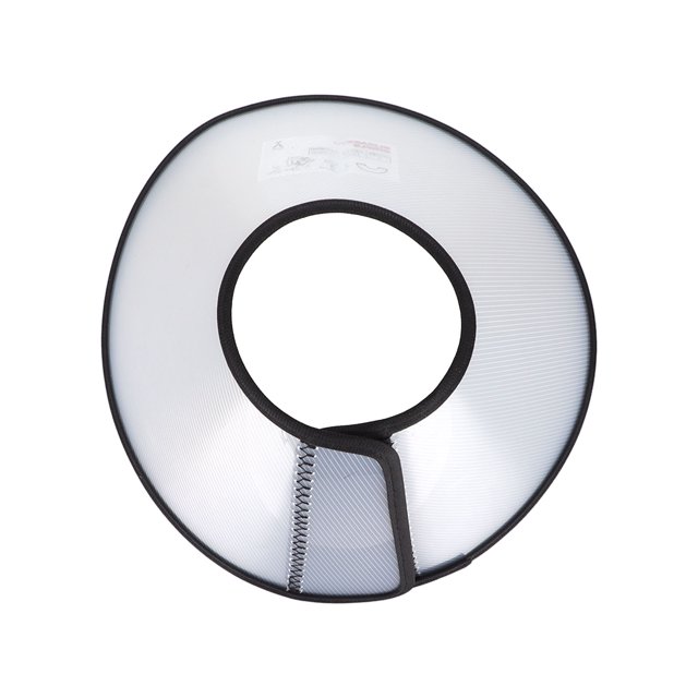 Ccdes Dog Recovery Collar, Prevent Bite Adjustable Protective Pet Cone Collar Translucent Soft Edge For After Surgery For Cat For Puppy