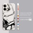 thumbnail image 3 of Case For OPPO RENO 8 7 9 6 7SE 5 4 4SE 4 3 4G 5G PRO PLUS Colour Simple Liquid Silicone Case Marvel Iron Man Comics, 3 of 5