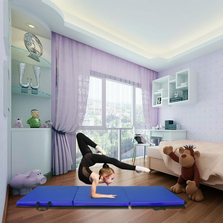 Yoga Mat Thick Non Slip Pilates Matt TPE Gym Exercise Workout Fitness  Gymnastics