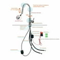 thumbnail image 6 of Cesinkin Stainless Steel Silver Curved Kitchen Faucet, 6 of 7